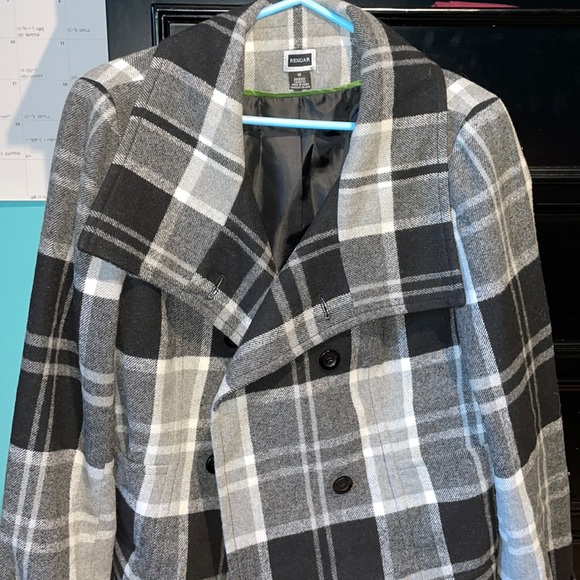 Renuar Jackets & Blazers - RENUAR PLAID PEA COAT
